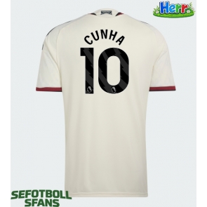 Manchester United Matheus Cunha #10 Tredje Tröja 2026-27 Kortärmad
